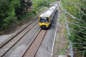 Train passing by Adlestrop