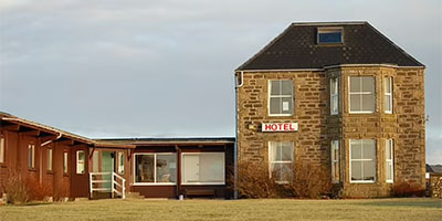 Inside Britain's most northerly hotel in the Shetland Islands